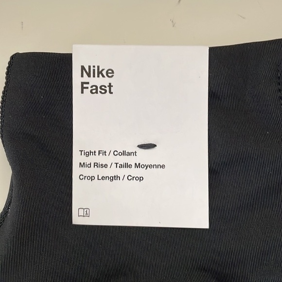 Nike Fast Cropped Running Tights - Picture 7 of 13